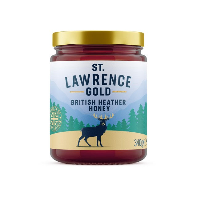 St. Lawrence Gold Heather Blossom Honey 340g (British brand)