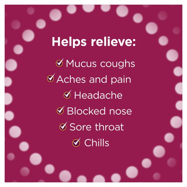 Benylin maximum strength mucus relief tablets for productive cough - British product