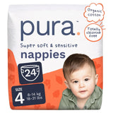 M&S Pura Nappies Size 4 Disposable Baby Nappies- Buy online at McGrocer