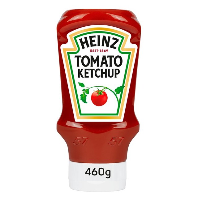 Heinz Tomato Ketchup 460g Plastic Bottle, UK version
