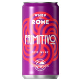 When In Rome Primitivo IGT red wine 187ml (British brand)