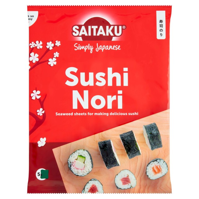 Saitaku Sushi Nori Sheets 14g (Imported product)