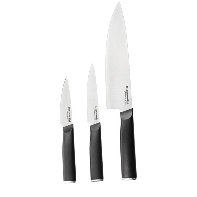 KitchenAid Classic 3-Piece Chef Knife Set, UK version