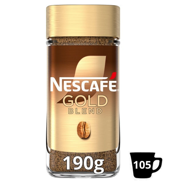 Nescafe Gold Blend instant coffee jar - British product