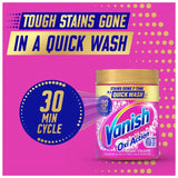 Vanish fabric stain remover powder for colours 470g (British brand)