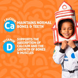 Haliborange Kids Calcium & Vitamin D Strawberry Gummies 60 Gummies, UK version