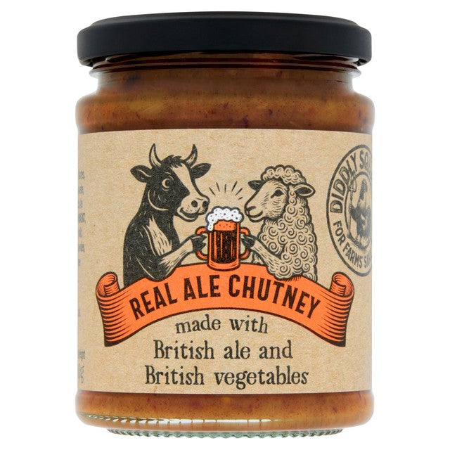 Diddly Squat Farm Real Ale Chutney, imported from the UK