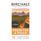 M&S Birchall Green Tea & Peach Flavoured Tea Bags 15 Pack- Buy online at McGrocer