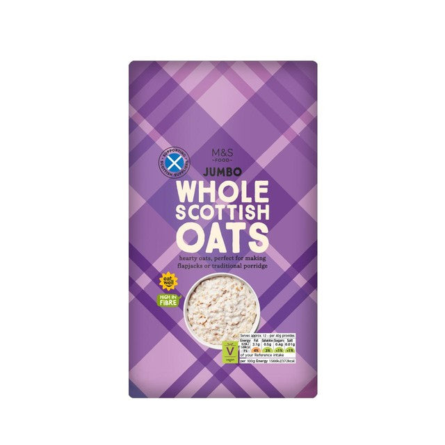 M&S whole Scottish porridge oats 500g, imported from the UK