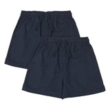 M&S cotton school shorts navy 10-11 years, imported from the UK
