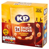KP Dry Roasted Peanuts Multipack 5 x 30g, UK version