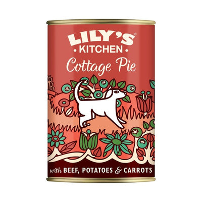 M&S Lily's Kitchen Cottage Pie for Dogs Wet Dog Food 400g- Buy online at McGrocer