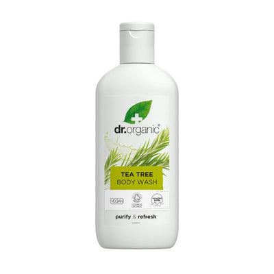 M&S Dr Organic Tea Tree Body Wash 250ml- Buy online at McGrocer