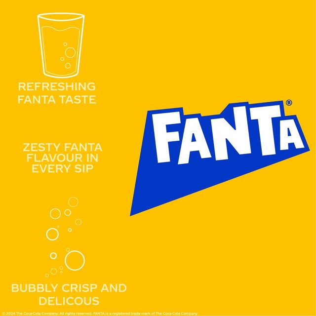 Fanta Fruit Twist drink 8x330ml cans - British product