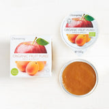 Clearspring organic apple & apricot fruit purée dessert 2 x 100g - British product