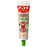 Mutti organic double concentrate Italian tomato puree 185g, imported from the UK