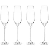 M&S M&S Maxim Crystal Champagne Flutes Set 4-Pack- Buy online at McGrocer