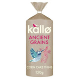 Kallo Ancient Grains Organic Amaranth Linseed Corn Cake Thins 150g