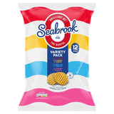 Seabrook variety 12 pack assorted flavours crisps (British brand)