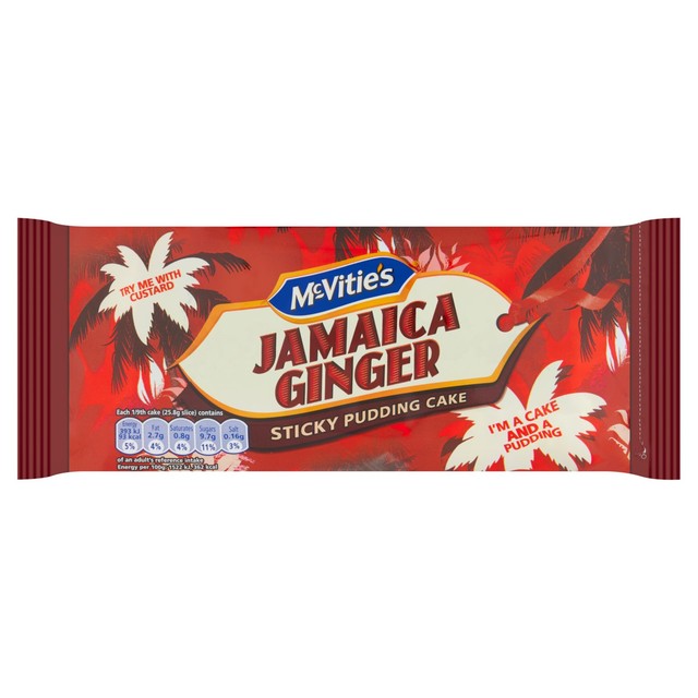 McVitie's Jamaica Ginger Sticky Pudding Cake 232g, imported from the UK