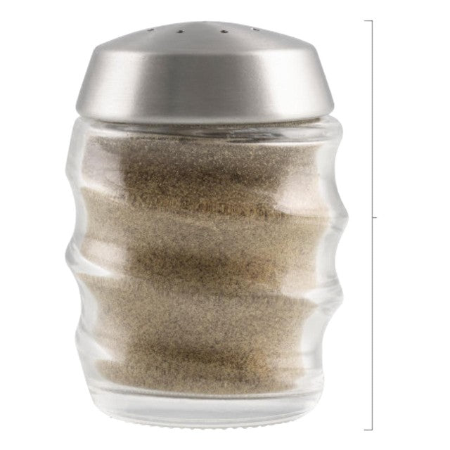 Cole & Mason Bray salt and pepper glass shakers 70mm - British product