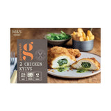 M&S Gastropub 2 Chicken Kyivs with Garlic Butter Frozen Main Meal 450g