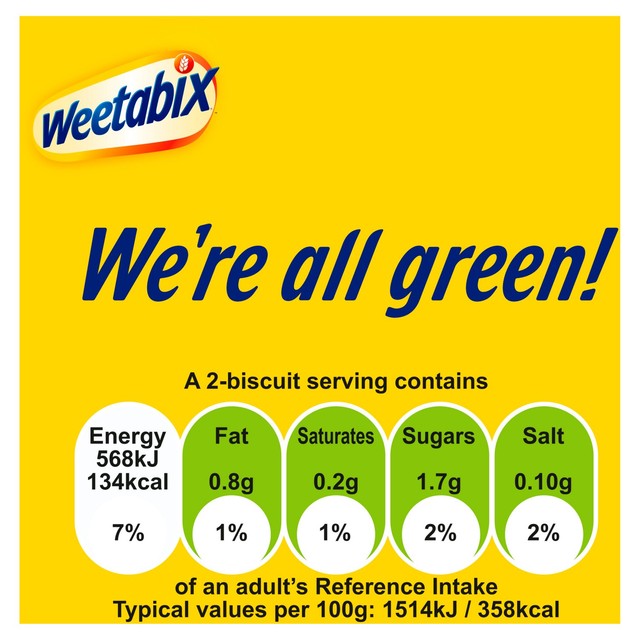 Weetabix wholegrain cereal 12 pack (British brand)