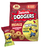 Jammie Dodgers Raspberry Shortcake Biscuits Minis 6 x 20g, UK version