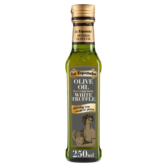 La Espanola white truffle extra virgin olive oil 250ml, UK version