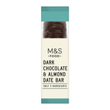 M&S M&S Only 5 Ingredients Dark Chocolate and Almond Date Bar 50g- Buy online at McGrocer