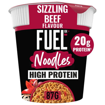 M&S FUEL10K High Protein Sizzling Beef Instant Noodles Snack Pot- Buy online at McGrocer