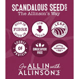 Allinson's Signature Seeded wholemeal bread 650g (British brand)