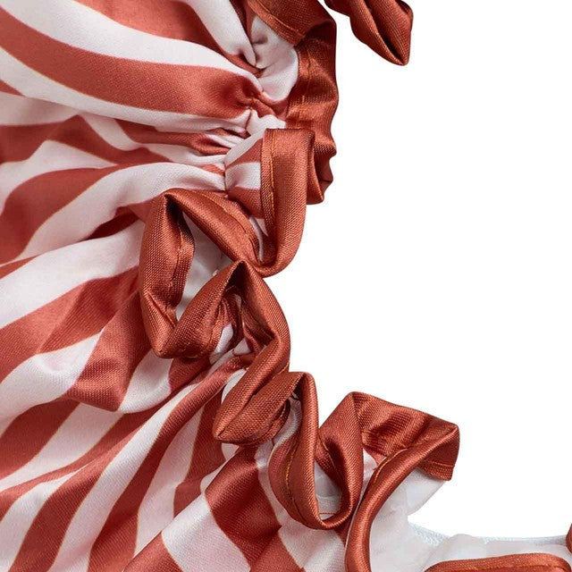 M&S shower cap striped satin (British brand)