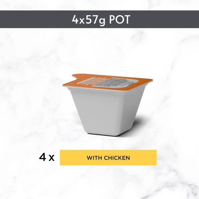 Gourmet Revelations Gelée chicken in jelly cat food 4x57g (British brand)