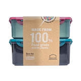M&S LocknLock Eco 1L & 1.4L Set Food Storage Containers- Buy online at McGrocer