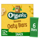 M&S Organix Banana Soft Oaty Bars Toddler Snacks 6 x 23g- Buy online at McGrocer