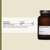 Wild Nutrition Food-Grown Vitamin D 30 capsules (British brand)