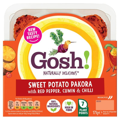 Gosh! بطاطا حلوة باكورة نباتي خفيف 171 جرام