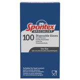 Spontex Food Safe Disposable Gloves 100 pack (British brand)