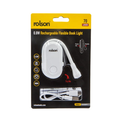 M&S Rolson 0.8W Rechargeable Flexible Book Light- Buy online at McGrocer