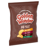 Golden Wonder meaty crisps multipack with assorted flavours, 16 packs, UK version
