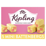 M&S Mr Kipling Mini Battenberg Cakes Mini Cakes 5 Pack- Buy online at McGrocer