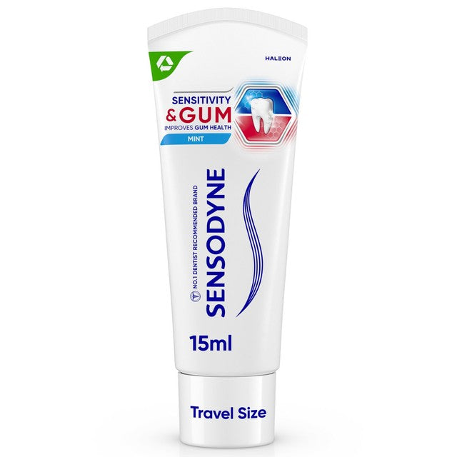 Sensodyne Sensitivity & Gum travel toothpaste (British brand)
