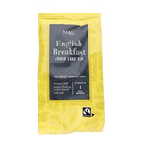 M&S English Breakfast Loose Leaf Tea 150g, imported from the UK