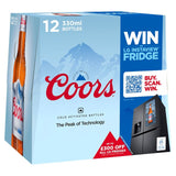 Coors lager beer 12 x 330ml - British product
