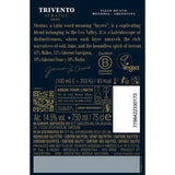 Trivento Stratus Malbec wine bottle 75cl (British brand)