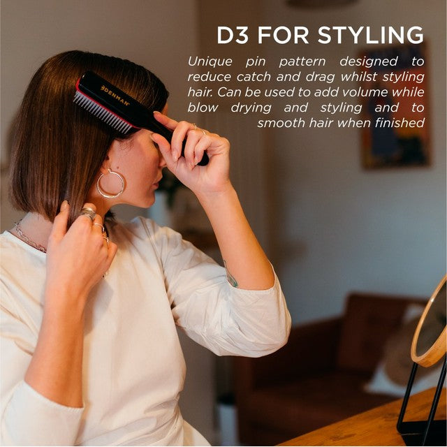Denman 7 row hair styling brush - British product