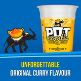 Pot Noodle Original Curry instant noodle pot 90g, imported from the UK