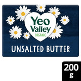 Yeo Valley organic unsalted butter 200g (British brand)