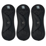 Nora reusable panty liner pad 3 pack 16cm length, UK version